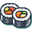 Sushi selection